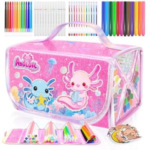 Axolotl Arts and Crafts for Girls Ages 4-5-6-7-8