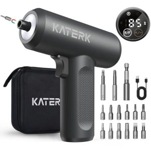 Electric Screwdriver Set – 4V Cordless Screwdriver Rechargeable 2500mAh