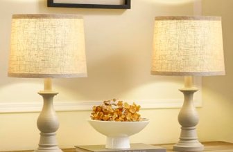 Hikczc Vintage Table Lamp for Living Room Bedroom
