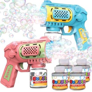 EagleStone Bubble Gun Toys for 3+ Year Old Kids Boys Girls