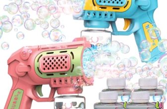EagleStone Bubble Gun Toys for 3+ Year Old Kids Boys Girls