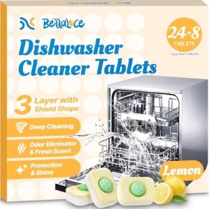 Dishwasher Cleaner Tablets – Dishwasher Cleaner And Deodorizer Tablets Lemon Sce