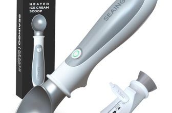 SEAINGO Heated Ice Cream Scoop – Rechargeable