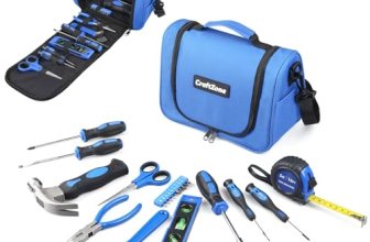 Blue Tool Set | Tool Bag with Shoulder Strap|Basic Tool Kit
