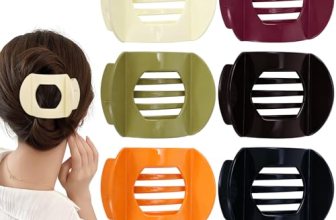 Obeoby 6 Pcs Flat Hair Clips for Women