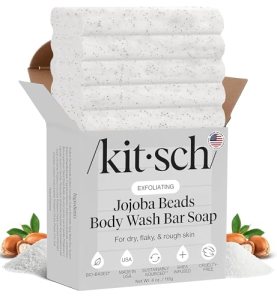 Kitsch Jojoba Beads Exfoliating Body Wash Bar