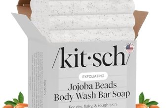 Kitsch Jojoba Beads Exfoliating Body Wash Bar