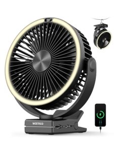 Warmco 15000mAh Portable Clip on Fan Rechargeable