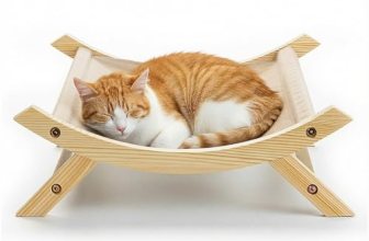 CallieCo Wooden Cat Hammock Bed
