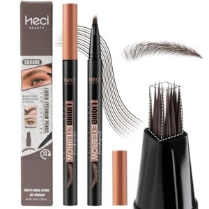 HECI BEAUTY Microblading Eyebrow Pen for Women