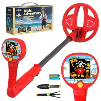 DR.ÖTEK Metal Detector for Kids – Innovative Color LCD Display
