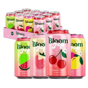 Bloom Pop Prebiotic Soda 12 Pack