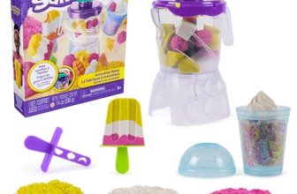 Kinetic Sand, Smoothie Mixer Playset with 14 oz Play Sand