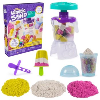 Kinetic Sand, Smoothie Mixer Playset with 14 oz Play Sand