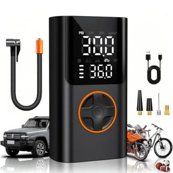 AIRSURE Tire Inflator Portable Air Compressor