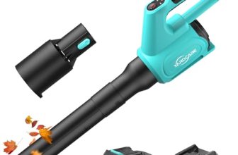 YARDCARE Electric Cordless Leaf Blower with Battery and Charger