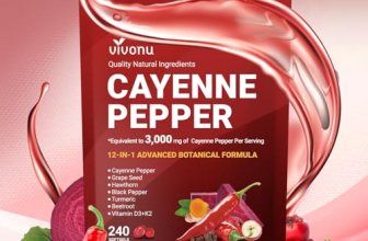 VivoNu Cayenne Pepper Softgels Supplement