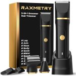 Beard Trimmer for Men,Manscape 3-in-1 Electric Razor Groin Groomer