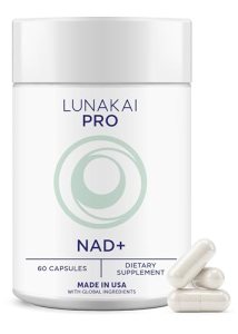 Lunakai USA Made Dual-Pathway NAD+ Formula with NR & Resveratrol