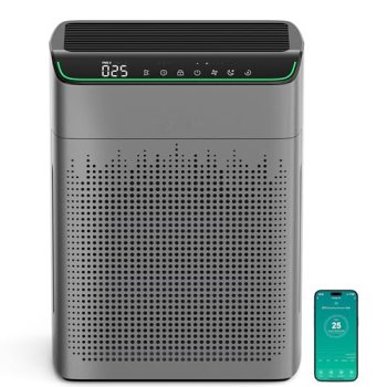 MERONTE Air Purifiers for Home Large Room Up to 1690 ft² with PM 2.5 Air Quality