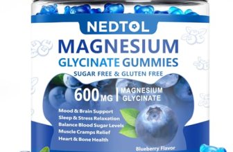 Nedtol Magnesium Glycinate Gummies 600mg