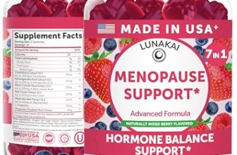 Lunakai USA Made Menopause Relief Gummies