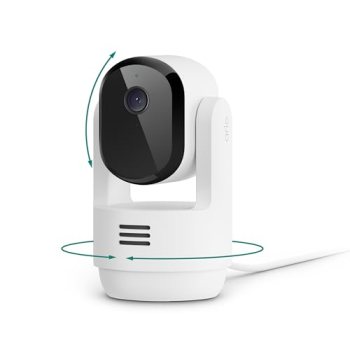 Arlo Essential Indoor Pan Tilt Security Camera 2K (2025 Release)
