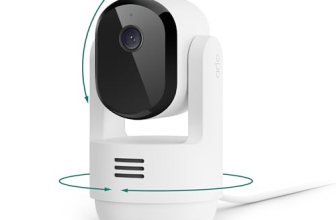 Arlo Essential Indoor Pan Tilt Security Camera 2K (2025 Release)