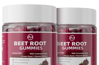 M inch Beet Root Gummies, Blood* Pressure Support & Nitric Oxide Booster