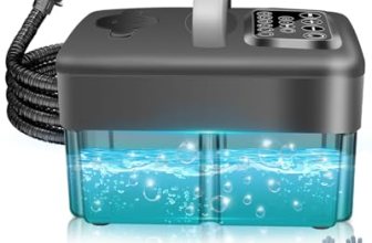 Mecmic Steam Cleaner for Home – 1600ML Water Tank 15s Heat-Up Portable Steamer f