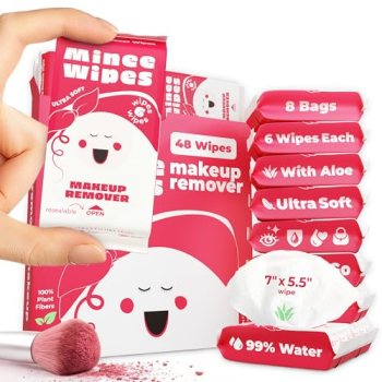 Impossibly Compact Travel Makeup Remover Wipes