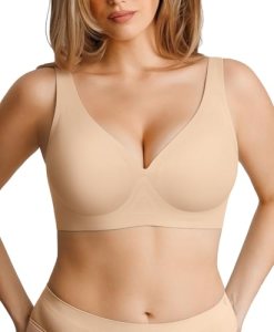Wireless Bras with Support and Lift Seamless Womens Bras Comfortable Bra No Unde