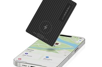 MSEBENT Wallet Tracker Card, Apple MFi Certified