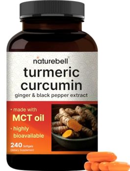 Turmeric Curcumin Supplement with Black Pepper & Ginger