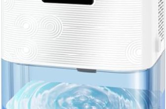 MTOX Dehumidifier, 3L/105oz Water Tank