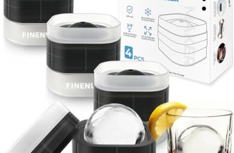 FINENUT Easy Release Ice Ball Maker Mold