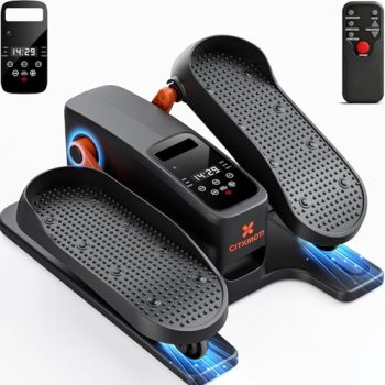 Under Desk Elliptical Machine, Electric Elliptical Leg Exerciser for Senior