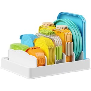 Lifewit Kitchen Cabinet Organizer for Food Contanier Lid