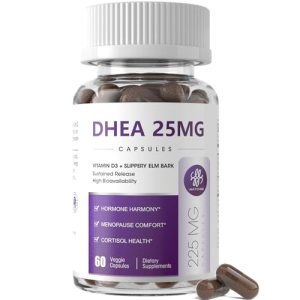 iMATCHME Women’s DHEA 25mg Supplement with Vitamin D3 & Slippery Elm