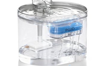 PGID Cordless Cat Water Fountain for Drinking