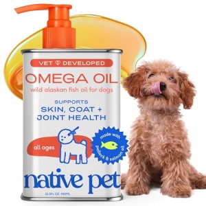 Native Pet Omega 3 Fish Oil for Dogs & Cats