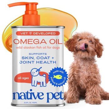 Native Pet Omega 3 Fish Oil for Dogs & Cats