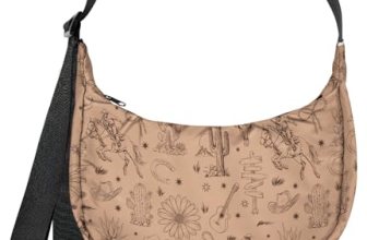 Gemfit Crossbody Crescent Bags for Women – Small Crescent Bag for Women Travel