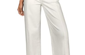 Sidefeel Women’s Wide Leg Jeans High Waisted Stretchy Baggy Boyfriend Front Seam