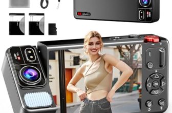 ZEOUPT Digital Camera, 4K 64MP Cameras for Photography