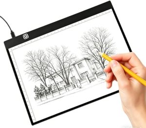 Knoeii A4 LED Light Box for Tracing and Drawing