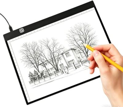 Knoeii A4 LED Light Box for Tracing and Drawing