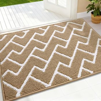 OLANLY Front Door Mat, Non-Slip Rubber Backing