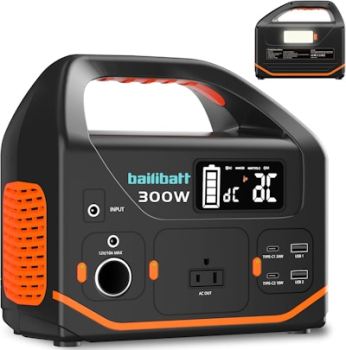 Portable Power Station, 300W 266Wh
