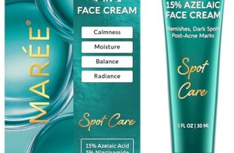 MAREE Azelaic Acid Face Cream – Azelaic Acid Treatment with Niacinamide & Salicy